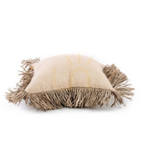 Der Jute Bonita Kissenbezug - Natur - 40x40 small 5