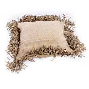 Der Jute Bonita Kissenbezug - Natur - 40x40 small 7