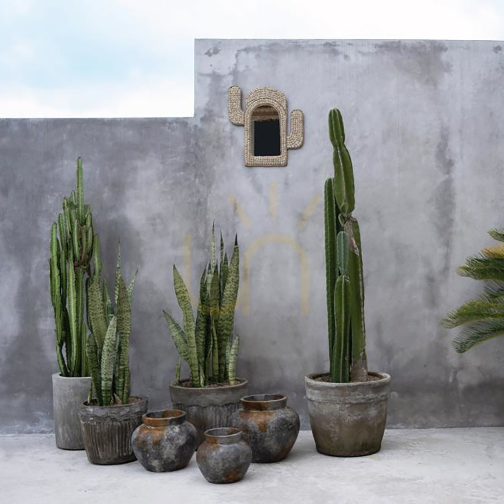 Aussicht Die Funky Vase - Antik Grau - S Die Funky Vase - Antik Grau - S