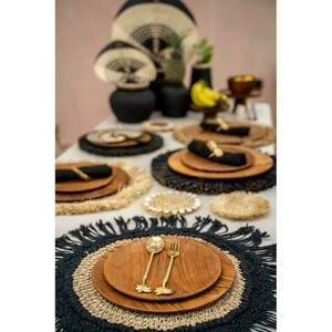 Palmengabel BAZAR BIZAR aus Messing Gold 22 cm small 2