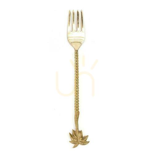 Prüfen Palmengabel BAZAR BIZAR aus Messing Gold 22 cm