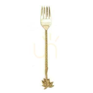 Palmengabel BAZAR BIZAR aus Messing Gold 22 cm small 0