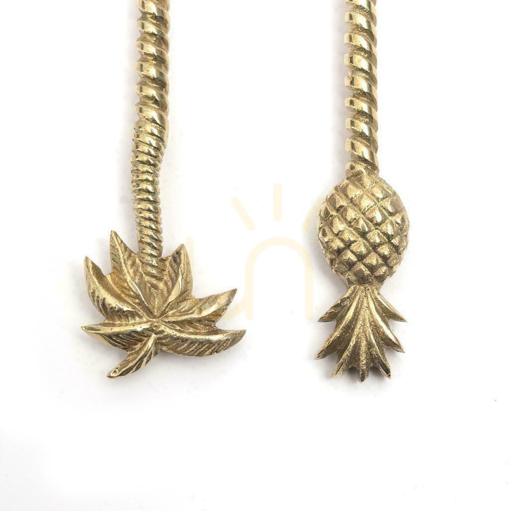 Anzeige Ananasgabel BAZAR BIZAR Messing Gold 22 cm Ananasgabel BAZAR BIZAR Messing Gold 22 cm