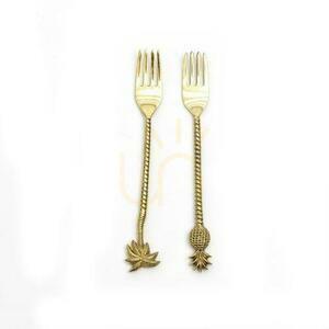 Ananasgabel BAZAR BIZAR Messing Gold 22 cm 4 Ananasgabel BAZAR BIZAR Messing Gold 22 cm small 4