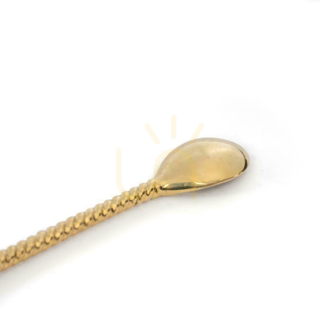 Aussicht Langer Löffel BAZAR BIZAR Gold Messing 20 cm Langer Löffel BAZAR BIZAR Gold Messing 20 cm
