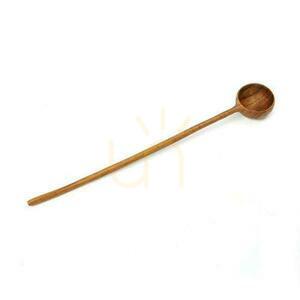 Dosierlöffel Teakholz BAZAR BIZAR Teak Root Collection Natur Beige small 1
