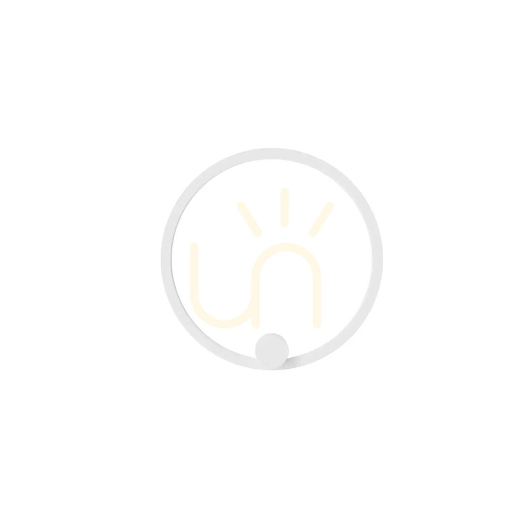 Nástěnné svítidlo Ringa S 1xLED bílé WL0116-S-WH