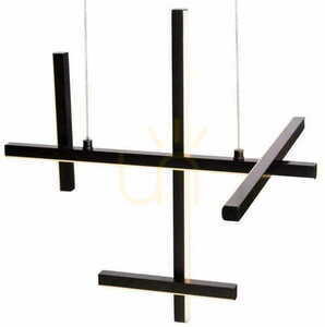 Pendelleuchte Max Light Soho P0546 Graphit LED 25 W 90 cm small 2