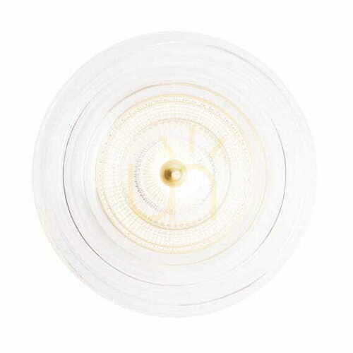 Prüfen Wandleuchte Max Light Lipari W0358 LED 6W gebürstetes Gold 16 cm