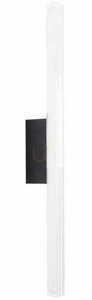 Wandleuchte Max Light Fayette W0367 schwarz 91 cm 18W LED IP44 small 2