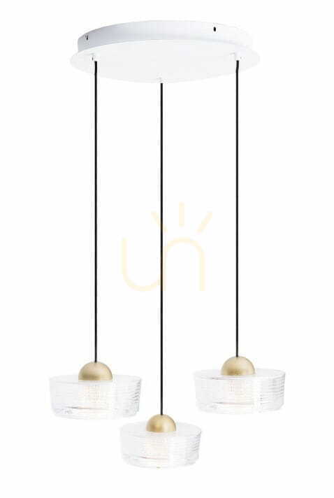 Prüfen Pendelleuchte Max Light Lipari III P0543 3-flammig weiß gebürstet gold 35 cm Pendelleuchte Max Light Lipari III P0543 3-flammig weiß gebürstet gold 35 cm
