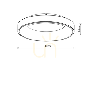 Plafond NIKKI ROUND LED 11204 Nowodvorski small 4