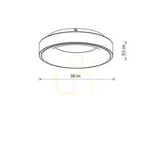 Deckenleuchte NIKKI ROUND LED 11210 Nowodvorski small 4