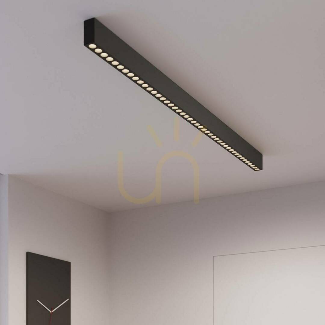 Aussicht Plafond SOREN schwarz LED 3000K Thoro Plafond SOREN schwarz LED 3000K Thoro