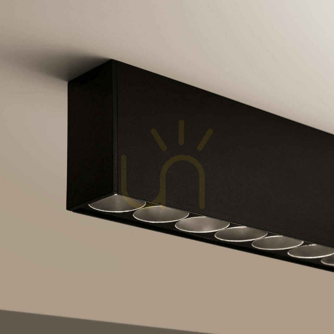 Zeige Plafond SOREN schwarz LED 3000K Thoro Plafond SOREN schwarz LED 3000K Thoro