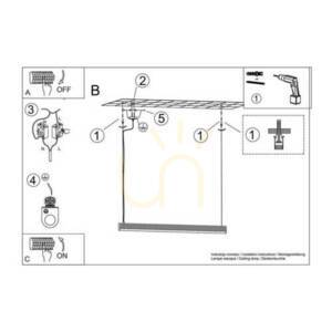 Pendelleuchte FARGE Gold LED 4000K Thoro small 9