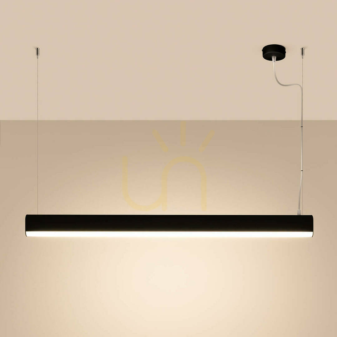 Vorschau Pendelleuchte FARGE Schwarz LED 4000K Thoro Pendelleuchte FARGE Schwarz LED 4000K Thoro