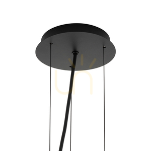 Pendelleuchte SATELLITE S 11225 schwarz Ø38 cm 3xE27 Nowodvorski small 6