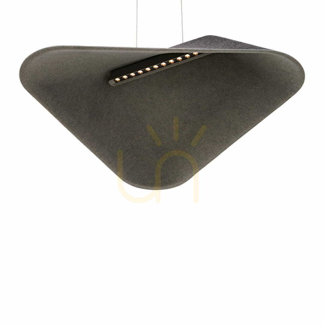 Vorschau Pendelleuchte Max Light Carbon P0567 schwarz grau Filz 50 cm LED 8W Pendelleuchte Max Light Carbon P0567 schwarz grau Filz 50 cm LED 8W