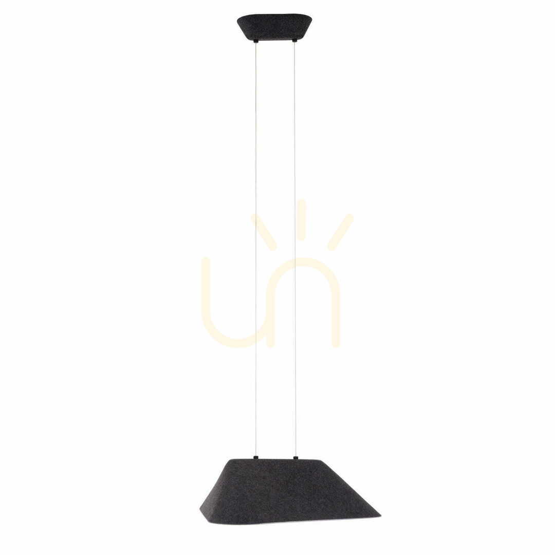 Anzeige Pendelleuchte Max Light Carbon P0567 schwarz grau Filz 50 cm LED 8W Pendelleuchte Max Light Carbon P0567 schwarz grau Filz 50 cm LED 8W
