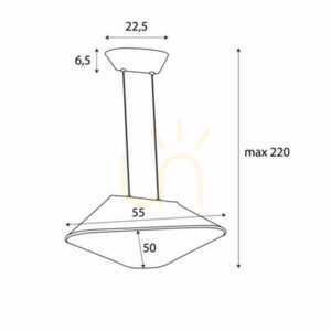 Pendelleuchte Max Light Carbon P0567 schwarz grau Filz 50 cm LED 8W 4 Pendelleuchte Max Light Carbon P0567 schwarz grau Filz 50 cm LED 8W small 4