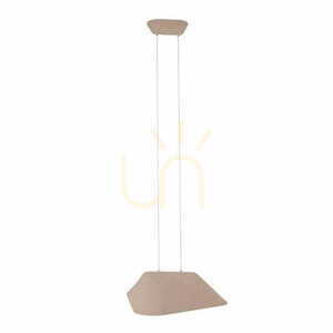 Pendelleuchte Max Light Carbon P0568 Creme Grau Filz 50 cm LED small 1