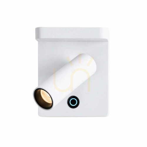 Prüfen Wandlampe Max Light Lofer W0373 weiß Aluminium LED 7W 3000K