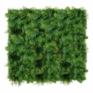 Grüne Monstera Wand 50x50cm 1 Grüne Monstera Wand 50x50cm small 1