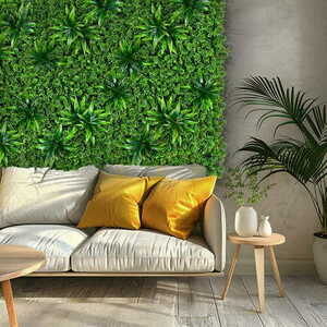Künstliche Grünwand Sukulent 50×50 cm Green Designers GD 640 small 2