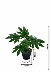 Künstliche Aralia Pflanze 45 cm 1 Künstliche Aralia Pflanze 45 cm small 1