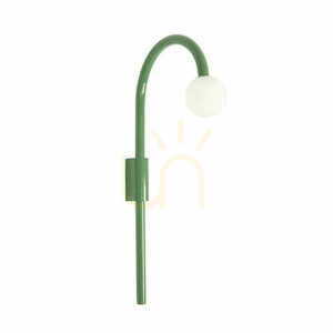 Wandleuchte Max Light Enigma W0343 Grün 60 cm LED 2W Metall Glas small 0