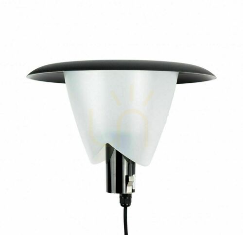 Prüfen Gartenlaterne SU-MA BIANCA schwarz LED E27 32,5 cm 1083-101N