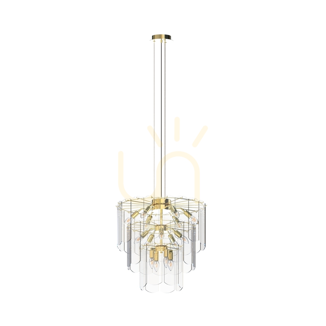 Prüfen Pendelleuchte Zuma Line NIRA MD3523-14L-EGN E14 Pendelleuchte Zuma Line NIRA MD3523-14L-EGN E14