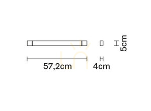 Wandleuchte Fabbian Pivot F39 23W 3000K - Hellgrau - F39 G01 75 small 2