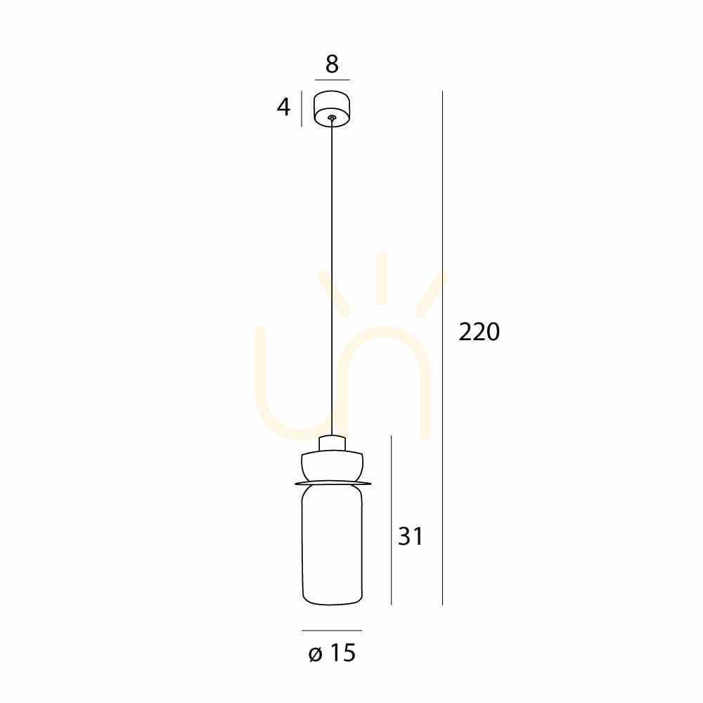 Anzeige Pendelleuchte Max Light Signature P0602 Messing 3000K LED Pendelleuchte Max Light Signature P0602 Messing 3000K LED