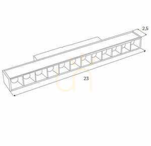 Schienenleuchte Max Light MAX M0026Z magnetisch LED Zigbee weiß 10W 2700-5000K small 2