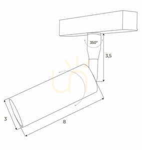 Magnetische Schienenleuchte Max Light MAX M0030Z Weiß Zigbee LED 4,7W small 3