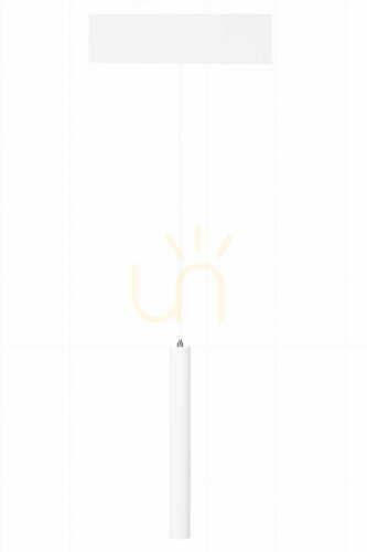 Prüfen Pendelleuchte Max Light MAX M0034N weiß LED 3,8W 3000K Aluminium