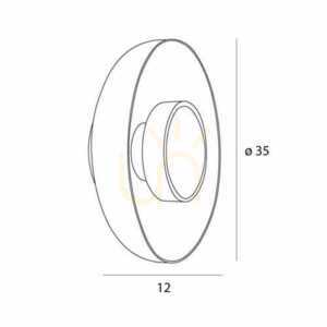 Wandleuchte Max Light Signature W0379 Messing 3000K 3 Wandleuchte Max Light Signature W0379 Messing 3000K small 3
