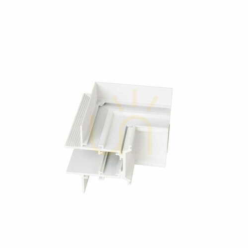 Prüfen Sammelschienenverbinder Max Light MAX MT0026 magnetische Eckbefestigung weiß 8x8 cm
