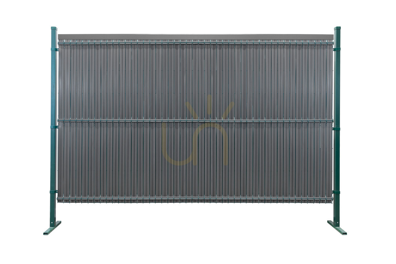 Fence Slats Vertical Wide 173x250cm RD03 Anthracite set