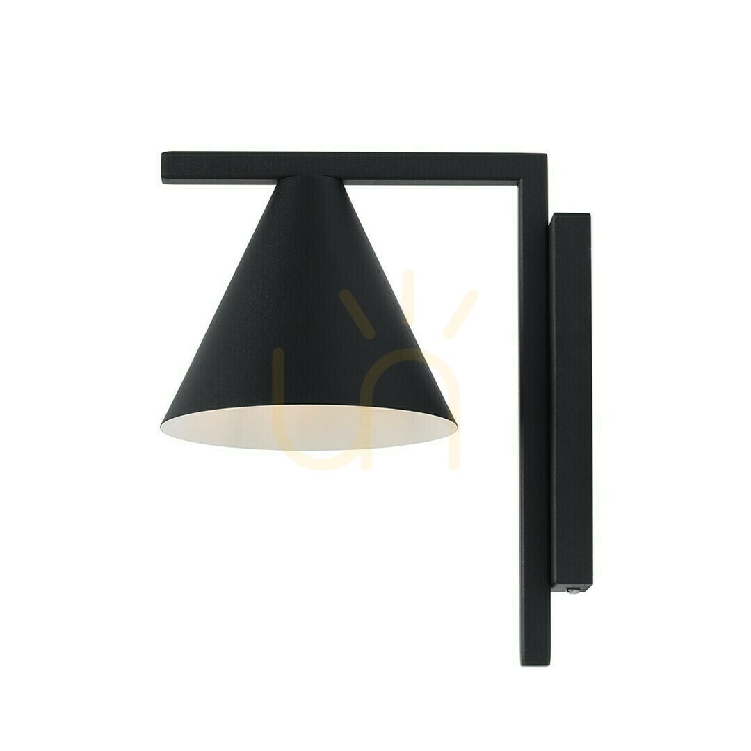 Wall Lamp Aldex Form Black Metal 16 cm 1108C1