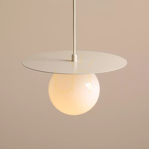 Prüfen Pendelleuchte Aldex LOOP CREAM S Creme mit Opalglaskugel 14 cm 1125G9_S