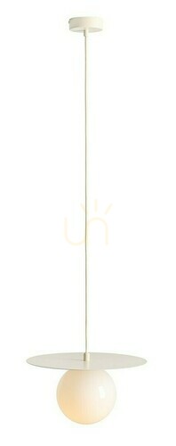 Prüfen Pendelleuchte Aldex Loop Cream S Beige Metall Glas 1125G9_S