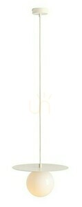 Pendelleuchte Aldex LOOP CREAM S Creme mit Opalglaskugel 14 cm 1125G9_S small 0
