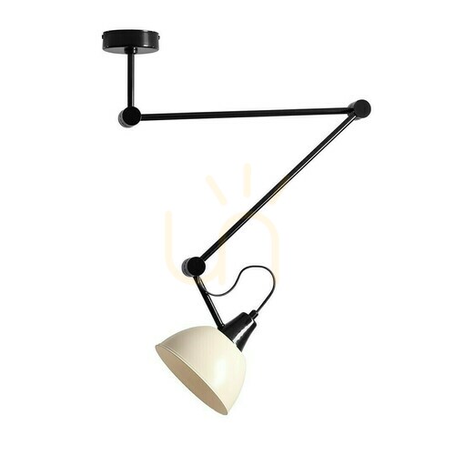 Prüfen Plafond Aldex Aida Glanz Creme Metall 17 cm 1141PL_G3_9