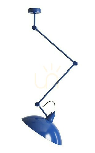 Prüfen Verstellbare Wand- und Deckenleuchte Aldex Melos Cobalt 808PL_G25, kobaltblau, E27