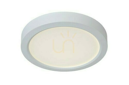 Prüfen Plafond Lucide TENDO-LED Weiß 22 cm Aluminium LED 18W 3000K 07105/18/31