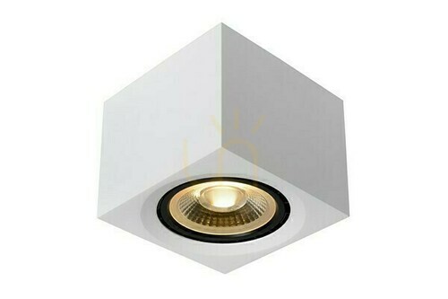 Prüfen LED-Downlight Lucide FEDLER weiß Aluminium GU10 09922/12/31