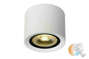 Downlight LED Lucide FEDLER weiß 12 cm GU10 12W CCT 09921/12/31 small 0